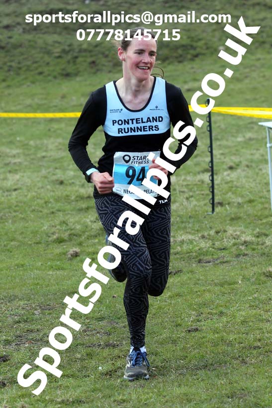 Masters men 2021 NECAA Cross Country Relays, Thornley Farm, Peterlee, Saturday, April 10th. Photo: David T. Hewitson/Sports for All Pics